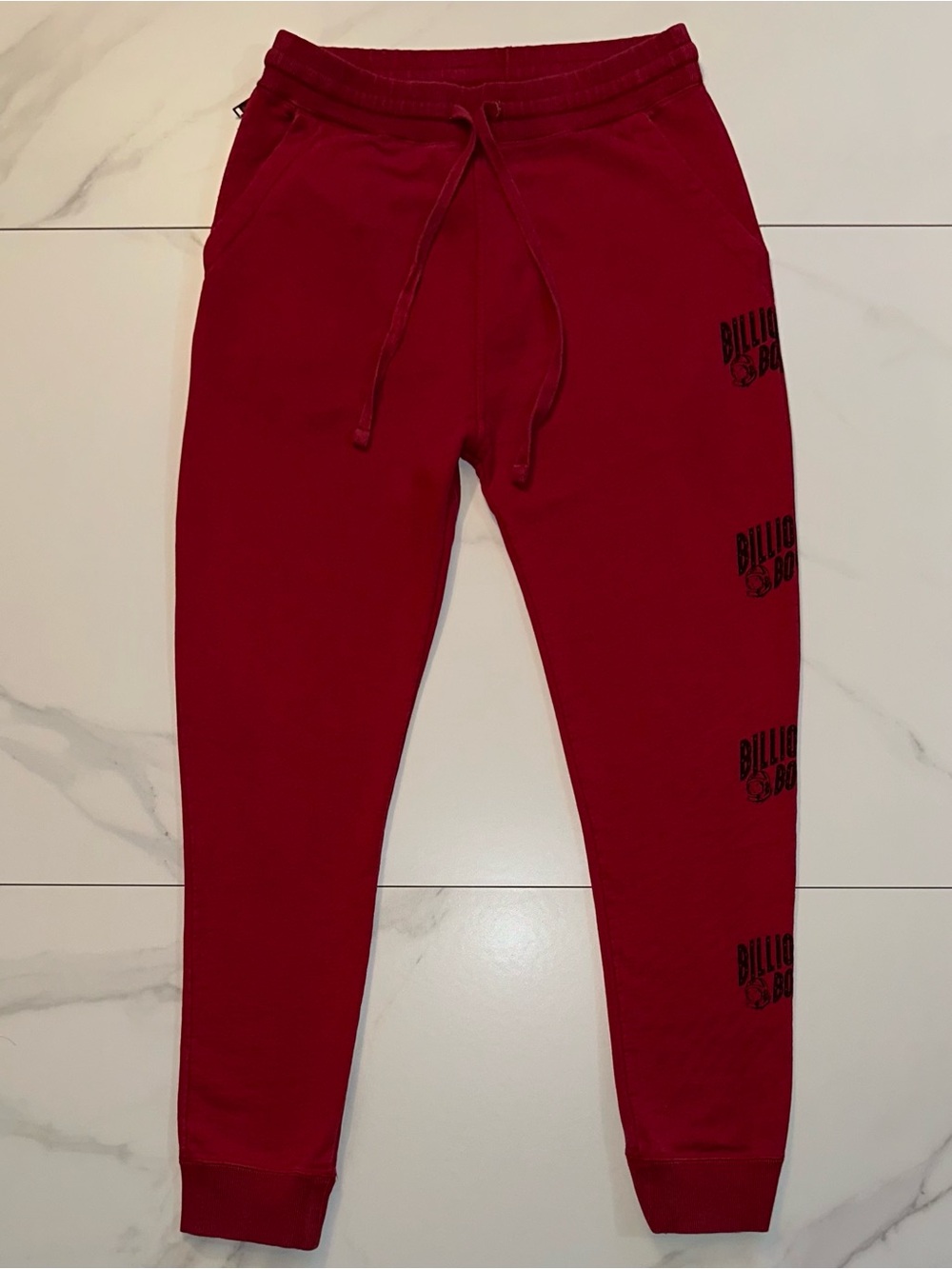 Billionaire Boys Club Side Arch Logo Sweatpants Red Large